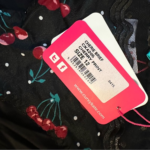 EUC and NWT Curvy Kate Cherie Bra 36F & Panty M Set (3 pc) - Picture 5 of 5